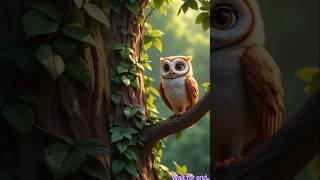 Ek ullu ki kahani #shorts feed #shorts viral #cartoon #stories #3danimation #Cool Cartoon stories