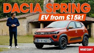 NEW Dacia Spring review! – the CHEAP electric car we’ve been waiting for? | What Car?