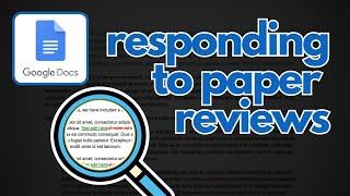 Effortless Edits: Responding to Reviewers