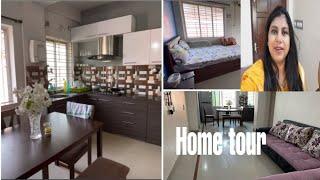 Home tour of 2bhk flat//Apna ghar apna hota hai/Indian mom in dubai