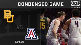 #25 Baylor vs. Arizona Condensed Game | 2024-25 Big 12 Men's Basketball