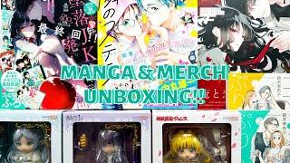 manga & merch unboxing (shoujo magazines, nendoroids, & more!)