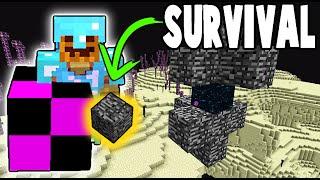 Bedrock Block Item Farm in SURVIVAL! | ProtoTech SMP #129