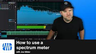 How to Use Spectrum Meter in Studio One Pro | PreSonus