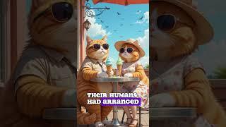 "These Chonky Cats Went on a Summer Date—And Melted Everyone’s Hearts "