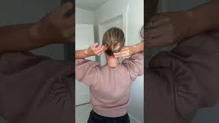 Quick Low Messy Bun Updo Hack!