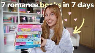 Reading 7 viral TikTok romance books in 7 days...