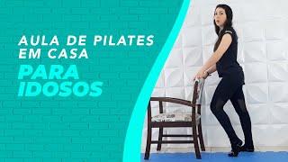 Aula de Pilates para Idosos em casa