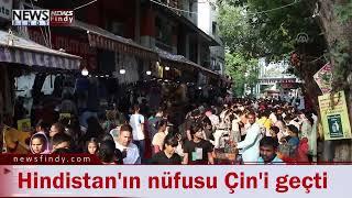 Hindistan'ın nüfusu Çin'i geçti