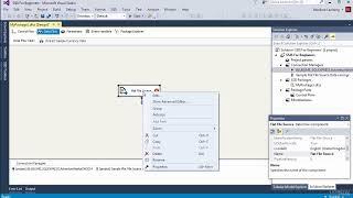 25. Add and configure the flat file source