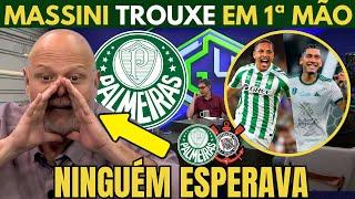 MASSINI TROUXE INFORMAÇÃO QUENTE DE DENTRO DO PALMEIRAS.