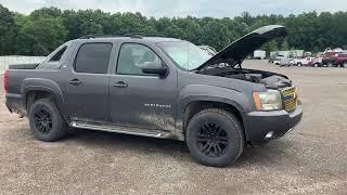 2010 Chevrolet Avalanche LT 4WD | Online Auction on Repocast.com