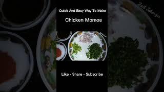 Quick And Easy Way To Make Chicken Momos