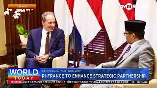 INDONESIA - FRANCE ENHANCE STRATEGIC PARTNERSHIP