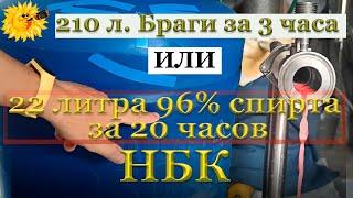 НБК колонна 76 для густых браг, парогенератор из Люкссталь 6, первый опыт и ошибки.