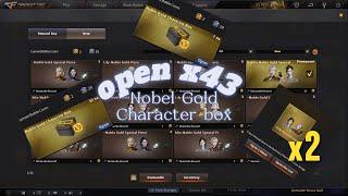 crossfire west l cf pass Season 1! open Nobel Gold Character Box x43  