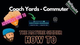 RAIL ROUTE HOW TOS | Coach Yards - Commuter | Rail Route Train Dispatcher Simulator