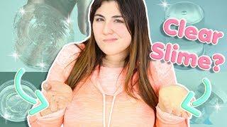 WHICH ETSY SHOP HAS THE BEST CLEAR SLIME | How to get the best clear slimes | Slimeatory #281