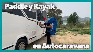 PADDLE SURF y KAYAK ‍️  en nuestros viajes en AUTOCARAVANA 