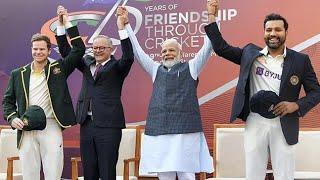 India Australia Cricket Match Narendra Modi and Anthony Albanese #india #australia #narendramodi
