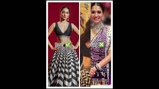 Bollywood actress copy outfits#kajol #rashathadani #copy