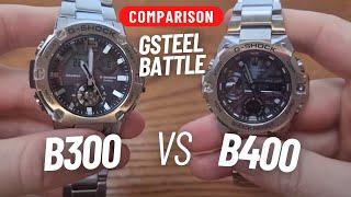 COMPARISON: GST-B300 VS GST-B400 CASIO GSHOCKS!