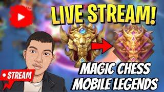 KEMBALI BERMAIN MAGIC CHESS MOBILE LEGENDS !! LIVE STREAMING FERBI JO