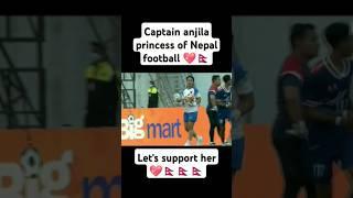 Captain for a reason - leading from the front anjila #nepalfootball