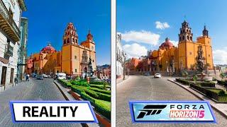 Forza Horizon 5 VS Reality | The Beauty of Mexico | Comparison