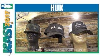 HUK Logo Trucker Cap and Kryptek Stretch Cap | ICAST 2017