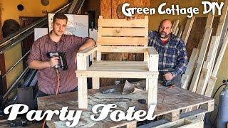 Kerti fotel vagyis party pad 2.0 | Green Cottage DIY