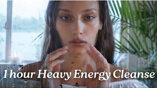 ️ Reiki with the rain | Heavy energy cleansing | ASMR