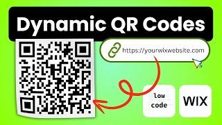 Generate Dynamic QR Codes for Your Wix Website