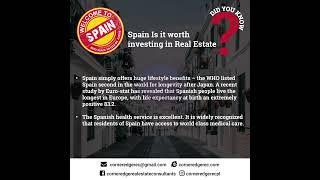 SPAIN - Is It Worth Investing In Real  Estate