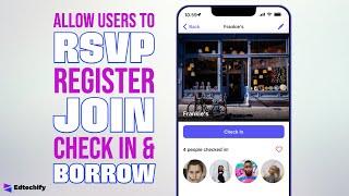 Glide: TWO WAYS to Allow Users to RSVP, Register and Join