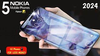 TOP 5 New NOKIA  5G Smartphones 2024 - Latest Mobile Phones 2024