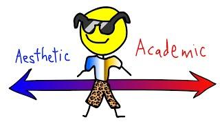 Aesthetic vs. Academic