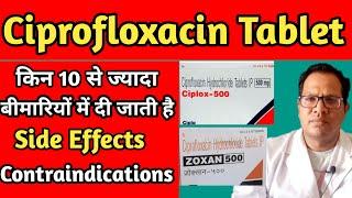 Ciprofloxacin 500 mg Tablet | Ciplox Tablet | Zoxan Tablet |  Ciprofloxacin Uses