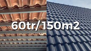 The cost of making Japanese roof tiles (Thai). Know how to save half your money