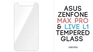 Asus Zenfone Max Pro M1 and Zenfone Live L1 2018 Tempered Glass