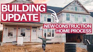 New Construction Home Process Building Update: Our Ryan Homes Corsica Forever Home 2021