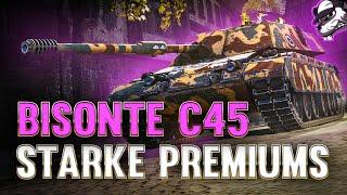 Starke Premiumpanzer: Bisonte C45 , der bessere AMBT! [WoT - Gameplay - Deutsch]