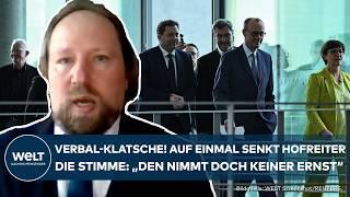 KOALITION WACKELT: Grünen-Politiker Hofreiter über die Gründe! Darum gibt es ein "Nein" zu Schulden