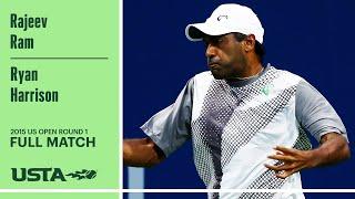 Rajeev Ram vs. Ryan Harrison Full Match | 2015 US Open Round 1