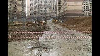 Строящиеся корпуса ЖК "Раменский"