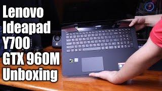 Lenovo Ideapad Y700 Gaming Laptop - Unboxing - GTX 960M