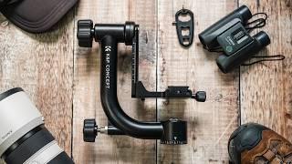 Will this help me get better videos and photos? Kentfaith Panoramic Gimbal Tripod Head