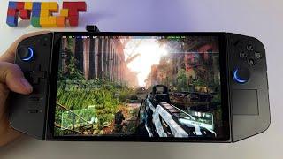 Crysis 3 Remastered  | Lenovo Legion GO handheld gameplay | 1200p