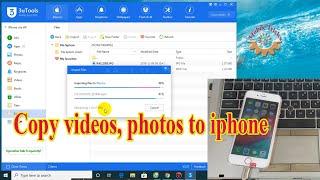 How to Copy/Transfer Video or Photos From PC to iphone, ipad by 3Utools.