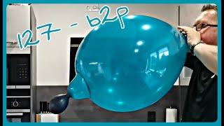 127 - b2p 18" balloon experiment fail - blow to pop